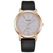 Load image into Gallery viewer, Women's Watches Top Brand Fashion Womens Ladies Simple Watches Zegarek Damsk iLeather Analog Quartz Wrist Watch clock saat Gift
