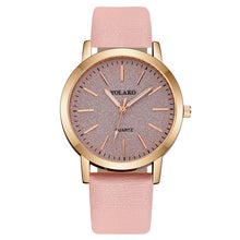 Load image into Gallery viewer, Women's Watches Top Brand Fashion Womens Ladies Simple Watches Zegarek Damsk iLeather Analog Quartz Wrist Watch clock saat Gift