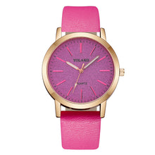 Load image into Gallery viewer, Women's Watches Top Brand Fashion Womens Ladies Simple Watches Zegarek Damsk iLeather Analog Quartz Wrist Watch clock saat Gift