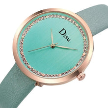 Load image into Gallery viewer, Women's Watches Top Brand Fashion Womens Ladies Simple Watches Zegarek Damsk iLeather Analog Quartz Wrist Watch clock saat Gift