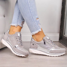 Load image into Gallery viewer, Women's shoes Wedges Sneakers women Vulcanize Shoes Shake women Shoes Fashion Girls Sport Woman Footwear loafer dropshipping