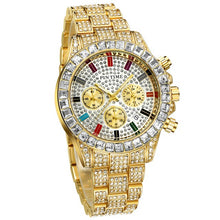 Load image into Gallery viewer, Men's Wrist Watches For Men Top Brand Luxury Watch Male Rolexable Clock Full Diamond Quartz Watch Relogio Masculino 2020