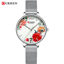 Load image into Gallery viewer, CURREN Women Watches Fashion Casual Watch Designer Ladies Watch Luxury Diamond Quartz RoseGold Wrist Watch Gifts For Women