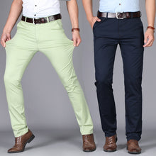 Load image into Gallery viewer, Suit pants mencasual office high quality trousers formal pants for men wedding party dress social trousers pantalones hombre2020