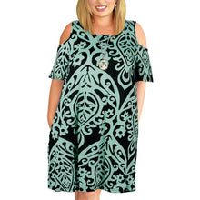 Load image into Gallery viewer, Big size 9XL Woman Summer dress Loose sexy solid plus size dresses off the shoulder women clothing 9XL party dress vestidos