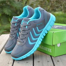 Load image into Gallery viewer, Shoes women 2019 New Arrivals fashion Sneakers Breathable mesh Woman spring summer fiat Casual shoes