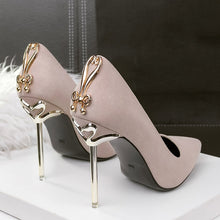 Load image into Gallery viewer, Ladies High Heels Women Shoes Pumps High Heel Stiletto Sexy Wedding Shoes Woman 2020 Pumps Black Red tacones mujer