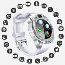 Load image into Gallery viewer, Bluetooth Smart Watch Phone with Camera Sim TF Card Android SmartWatch Phone Call Bracelet Watch for Android Smart Phone