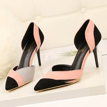 Load image into Gallery viewer, Women Pumps Fashion High Heels Shoes Woman Pointed Wedding Shoes Sexy Classic Pumps thin heels Office Female Shoes Stiletto 41