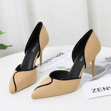 Load image into Gallery viewer, Women Pumps Fashion High Heels Shoes Woman Pointed Wedding Shoes Sexy Classic Pumps thin heels Office Female Shoes Stiletto 41
