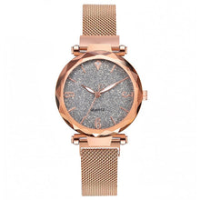 Load image into Gallery viewer, Rose Gold Women Watch 2019 Top Brand Luxury Magnetic Starry Sky Lady Wrist Watch Mesh Female Clock For Dropship relogio feminino