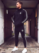 Load image into Gallery viewer, YEMEKE Sport Suit Running Men Clothing Set Gym Sport wear Tracksuit Fitness Body building Men Hoodies+Pants Suit Jogger Men Set
