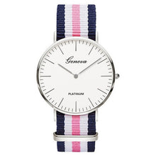 Load image into Gallery viewer, Hot Luxury Brand Nylon Fashion Women Bracelet Quartz Watch Men Ladies Wrist Watch Wristwatches Clock Relojes Mujer Relogio