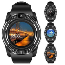 Load image into Gallery viewer, Bluetooth Smart Watch Phone with Camera Sim TF Card Android SmartWatch Phone Call Bracelet Watch for Android Smart Phone