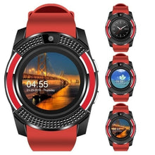 Load image into Gallery viewer, Bluetooth Smart Watch Phone with Camera Sim TF Card Android SmartWatch Phone Call Bracelet Watch for Android Smart Phone