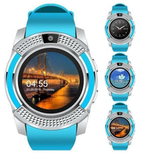 Load image into Gallery viewer, Bluetooth Smart Watch Phone with Camera Sim TF Card Android SmartWatch Phone Call Bracelet Watch for Android Smart Phone