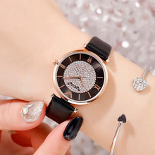 Load image into Gallery viewer, Ladies Watch 2019 Top Brand Women Rose Gold Wrist Watches For Women relogio feminino Luxury Diamond Magnetic Mesh Quartz Clock