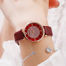 Load image into Gallery viewer, Ladies Watch 2019 Top Brand Women Rose Gold Wrist Watches For Women relogio feminino Luxury Diamond Magnetic Mesh Quartz Clock