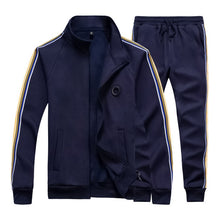 Load image into Gallery viewer, Tracksuit Men Sets Spring Autumn Hooded Sweatshirt Casual Set Men's Sportsuit Jacket+Pants Male 2020 Brand Sportswear Clothing