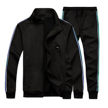 Load image into Gallery viewer, Tracksuit Men Sets Spring Autumn Hooded Sweatshirt Casual Set Men's Sportsuit Jacket+Pants Male 2020 Brand Sportswear Clothing