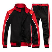 Load image into Gallery viewer, Tracksuit Men Sets Spring Autumn Hooded Sweatshirt Casual Set Men's Sportsuit Jacket+Pants Male 2020 Brand Sportswear Clothing