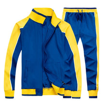Load image into Gallery viewer, Tracksuit Men Sets Spring Autumn Hooded Sweatshirt Casual Set Men's Sportsuit Jacket+Pants Male 2020 Brand Sportswear Clothing