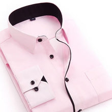 Load image into Gallery viewer, Men's Brand Fashion Loose Casual Long Sleeve Print Shirt Apparel Soft Comfortable Slim Men's Social Business Shirt For Men