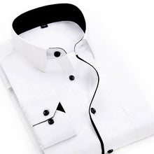 Load image into Gallery viewer, Men's Brand Fashion Loose Casual Long Sleeve Print Shirt Apparel Soft Comfortable Slim Men's Social Business Shirt For Men