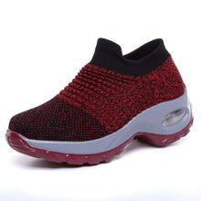 Load image into Gallery viewer, Ladies shoes flats 2019 new fashion breathable mesh sneakers women shoes slip-on comfortable sports casual shoes woman flats