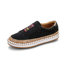 Load image into Gallery viewer, Lucyever Plus Size Loafers Shoes Woman Spring 2020 Flock Leathers Casual Flat Heels Women Slip on Platform Sneakers Flats Mulher