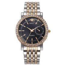 Load image into Gallery viewer, Diamond Women Luxury Brand Watch 2019 Rhinestone Elegant Ladies Watches Gold Clock Wrist Watches For Women relogio feminino 2019