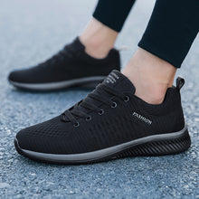 Load image into Gallery viewer, ERNESTNM Mesh Women Casual Shoes Lace-up Men Shoes Lightweight Plus Size Breathable Walking Sneakers Tenis Feminino Zapatos Flat