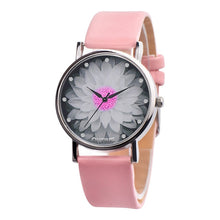 Load image into Gallery viewer, New Fashion Ladies Watch Womens Flower Casual Leather Analog Quartz Wrist Watches Quartz Clock Gifts Relogio Feminino 2020 Q60