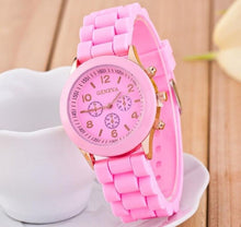 Load image into Gallery viewer, Top Luxury Brand Silicone quartz watch women men ladies fashion bracelt wrist watch wristwatch relogio feminino masculino Clock