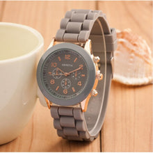 Load image into Gallery viewer, Top Luxury Brand Silicone quartz watch women men ladies fashion bracelt wrist watch wristwatch relogio feminino masculino Clock