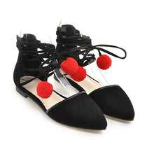 Load image into Gallery viewer, Summer Shoes Women Loafers D'orsay Flats Sandals Woman Casual Flat Shoes Soft Comfortable Plus Size 34 - 40 41 42 43
