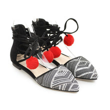 Load image into Gallery viewer, Summer Shoes Women Loafers D'orsay Flats Sandals Woman Casual Flat Shoes Soft Comfortable Plus Size 34 - 40 41 42 43