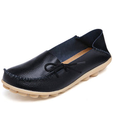 Load image into Gallery viewer, Flats Shoes Women Genuine Leather Shoes Moccasins Mother Loafers Soft Driving Ballet Footwear