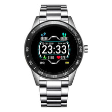 Load image into Gallery viewer, LIGE nouvelle montre intelligente hommes podomètre fréquence cardiaque tensiomètre étanche en acier ceinture Smartwatch Sport multifonction Mode