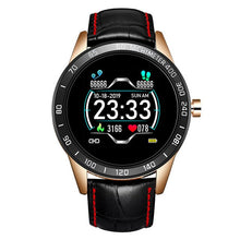 Load image into Gallery viewer, LIGE nouvelle montre intelligente hommes podomètre fréquence cardiaque tensiomètre étanche en acier ceinture Smartwatch Sport multifonction Mode