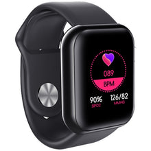 Load image into Gallery viewer, 2020 homens mulheres relógio inteligente à prova dwaterproof água pressão arterial smartwatch monitor de freqüência cardíaca sono rastreador relógio para android ios