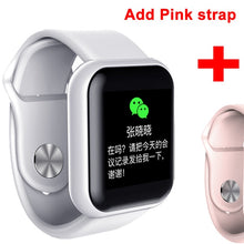 Load image into Gallery viewer, 2020 homens mulheres relógio inteligente à prova dwaterproof água pressão arterial smartwatch monitor de freqüência cardíaca sono rastreador relógio para android ios