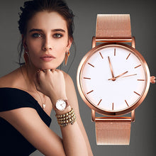 Load image into Gallery viewer, Fashion Women Watches Simple Romantic Rose Gold Watch Women's Wrist Watch Ladies watch relogio feminino reloj mujer Dropship