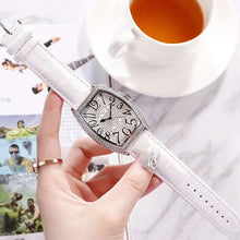 Load image into Gallery viewer, 2019 Big Size New Fashion Tonneau Watch Men Designer Brand Luxury Fully Diamond Man Watches Quartz Wrist Watch With Rhinestone