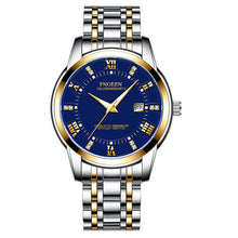 Load image into Gallery viewer, Quartz Wrist Watches for Men 2020 New Brand FNGEEN Business Casual Watch Luxury Diamond Bracelet Wristwatch Male Clock Watch Men
