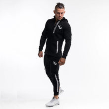Load image into Gallery viewer, Gray Men's Suit 2020 Brand Men's Sportswear Fashion Men's Hoodie Plus Fashion Men's Pants Casual Jogger Streetwear Men's Wear