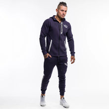 Load image into Gallery viewer, Gray Men's Suit 2020 Brand Men's Sportswear Fashion Men's Hoodie Plus Fashion Men's Pants Casual Jogger Streetwear Men's Wear