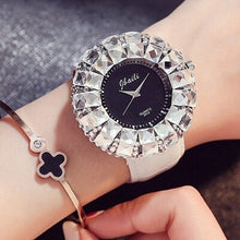 Load image into Gallery viewer, Women Clocks Big White Drill Wrist Watch Diamonds Quartz Watches Red Sexy Brand Women Ladies Female New Hodinky
