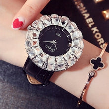 Load image into Gallery viewer, Women Clocks Big White Drill Wrist Watch Diamonds Quartz Watches Red Sexy Brand Women Ladies Female New Hodinky