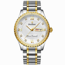Load image into Gallery viewer, Men Watches 2019 Luxury Top Brand Gold Diamond Role Quartz Steel Calendar Luminous Relogio Masculino Wrist Watch Clock